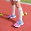 DREAM PAIRS Girls Boys Shoes Kids Tennis Sparkle Glitter Lace up Athletic Running Sneakers(Pink/Blue/Light Green)