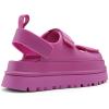 DREAM PAIRS Platform Wedges Sandals for Women Chunky Open Toe Dress Walking Comfortable Flat Sandals for Summer(Hot Pink)