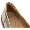 DREAM PAIRS Women’s Comfortable Ballet Dressy Work Flats, Round Toe Slip on Office Shoes(Gold)