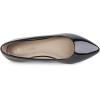 DREAM PAIRS Women’s Dress Pointed Toe Flats Ballet Comfort Soft Slip On Casual Flat Shoes for Work Office Business(Black/Pat)