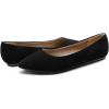 DREAM PAIRS Women’s Dress Pointed Toe Flats Ballet Comfort Soft Slip On Casual Flat Shoes for Work Office Business(Black-nubuck)