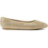 DREAM PAIRS Women’s Dress Pointed Toe Flats Ballet Comfort Soft Slip On Casual Flat Shoes for Work Office Business(Gold-rhinestone)