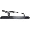DREAM PAIRS Women’s Flat Sandals Fashion Rhinestone Flat Sandals with Ankle Strap for Summers Dress Casual(Black)