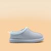 DREAM PAIRS Women’s Fuzzy Cozy Slippers Genuine Suede Indoor Outdoor Fluffy Home Comfy Winter Slip On Cute Warm Memory Foam Furry Shoes FuzzyEasy(Light Blue)