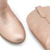 DREAM PAIRS Cowgirl Cowboy Western Boots Girls Mid Calf Riding Shoes Little Kid/Big Kid(Rose Gold)