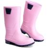 DREAM PAIRS Kids Rain Boots Easy-On Lightweight Non-Slip Outsole for Boys & Girls Outdoor Rainy Day Play