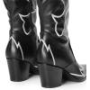 DREAM PAIRS Western Cowboy Boots Over The Knee Western Cowgirl Boots Women Thigh High Boots