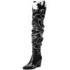 DREAM PAIRS Western Cowboy Boots Over The Knee Western Cowgirl Boots Women Thigh High Boots