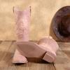DREAM PAIRS Women’s Cowboy Boots Pull On Cowgirl Boots Mid Calf Western Boots, Available in Regular and Wide Calf(Pink)