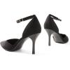 DREAM PAIRS Women’s High Heels Strappy Closed Toe Stiletto Ankle Strap Pointed Toe D’Orsay Heel Dress Wedding Party Pumps Shoes(Black)