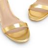 DREAM PAIRS Women’s Open Toe High Heels Stiletto Heeled Sandals Sexy Dressy Shoes(Gold-metallic)