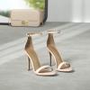 DREAM PAIRS Women’s Open Toe High Heels Stiletto Heeled Sandals Sexy Dressy Shoes(Pink)