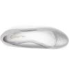 DREAM PAIRS Women’s Sole-Simple Ballerina Walking Flats Shoes(Silver/Glitter)