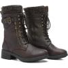 DREAM PAIRS Women’s Winter Lace up Mid Calf Combat Riding Military Boots(Brown)