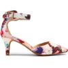 DREAM PAIRS Kitten Heel Low Heel for Women Closed Pointed Toe Pumps Wedding Party Sexy Dress Shoes Lowpointed(Floral)
