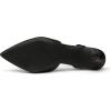 DREAM PAIRS Kitten Heels for Women Low Heel Dress Shoes Wedding Dress Closed Toe Pump Shoes(Black)