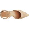 DREAM PAIRS Kitten Heels for Women Low Heel Dress Shoes Wedding Dress Closed Toe Pump Shoes(Nude)