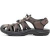 DREAM PAIRS Men’s 160912-M-NEW Adventurous Summer Outdoor Sandals(Dark Brown/Black)