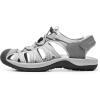 DREAM PAIRS Men’s 160912-M-NEW Adventurous Summer Outdoor Sandals(Grey/Black)