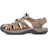 DREAM PAIRS Men’s 160912-M-NEW Adventurous Summer Outdoor Sandals(Khaki/Yellow)