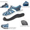DREAM PAIRS Men’s 160912-M-NEW Adventurous Summer Outdoor Sandals(Navy/Royal)