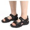 DREAM PAIRS Men’s Sandals Hiking Water Beach Sport Outdoor Athletic Arch Support Summer Sandals(Black)