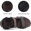 DREAM PAIRS Men’s Sandals Hiking Water Beach Sport Outdoor Athletic Arch Support Summer Sandals(Brown)