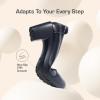 DREAM PAIRS Women’s Chunky Closed Toe Low Block Heels Work Pumps Comfortable Round Toe Dress Wedding Shoes(Navy Blue)