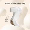 DREAM PAIRS Women’s Chunky Closed Toe Low Block Heels Work Pumps Comfortable Round Toe Dress Wedding Shoes(White)