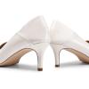 DREAM PAIRS Womens Heels Pointed Toe Kitten Heels Pump Shoes, White-pu – 10 (SDPU2313W)