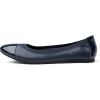 DREAM PAIRS Women’s Sole-Flex Ballerina Walking Flats Shoes(Navy)