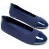 DREAM PAIRS Women’s Sole-Flex Ballerina Walking Flats Shoes(Navy Knit)