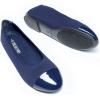 DREAM PAIRS Women’s Sole-Flex Ballerina Walking Flats Shoes(Navy Knit)