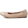 DREAM PAIRS Women’s Sole-Flex Ballerina Walking Flats Shoes(Nude)