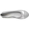 DREAM PAIRS Women’s Sole-Flex Ballerina Walking Flats Shoes(Silver)
