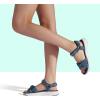 DREAM PAIRS Women’s Sport Athletic Sandals Outdoor Hiking Sandals(Dark/Blue)