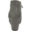 DREAM PAIRS Women’s Wedge Boots Casual Fashion Lace Up Low Heel Ankle Booties Shoes(Grey)