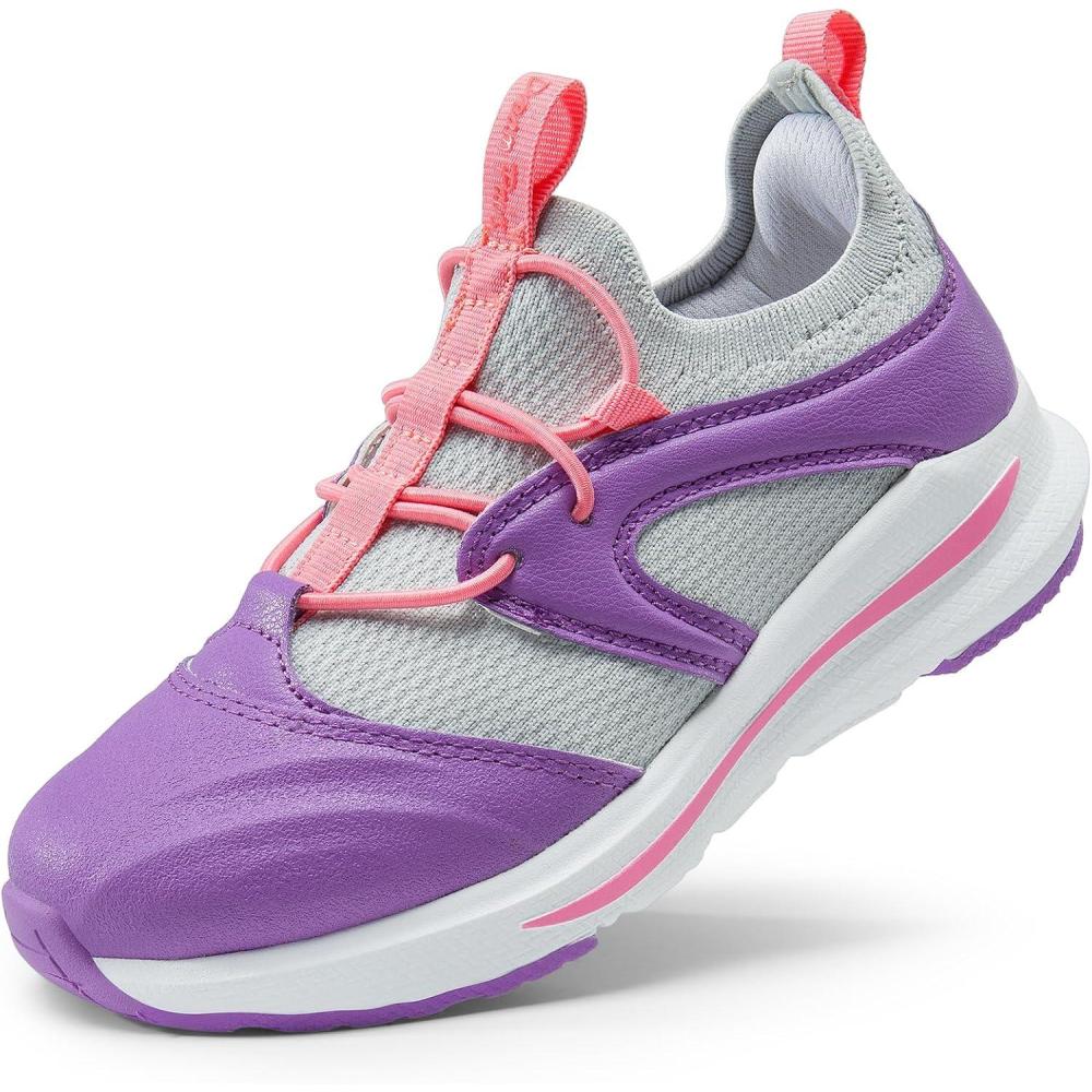 imageDREAM PAIRS Boys Girls Shoes Kids Tennis Athletic Running Walking Lightweight Slip on Sneakers Durastep Series for LittleBig Kid