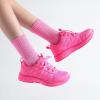DREAM PAIRS Boys Girls Shoes Kids DuraPlay Tennis Footwear Non Slip Athletic Running Walking Lightweight Lace Up Sneakers for Little/Big Kid(Hot Pink)