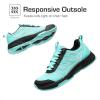 DREAM PAIRS Boys Girls Shoes Kids DuraPlay Tennis Footwear Non Slip Athletic Running Walking Lightweight Lace Up Sneakers for Little/Big Kid(Light Blue)