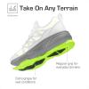 DREAM PAIRS Boys Girls Shoes Kids DuraPlay Tennis Footwear Non Slip Athletic Running Walking Lightweight Lace Up Sneakers for Little/Big Kid(Neon Green/Black)