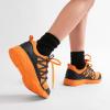 DREAM PAIRS Boys Girls Shoes Kids DuraPlay Tennis Footwear Non Slip Athletic Running Walking Lightweight Lace Up Sneakers for Little/Big Kid(Orange/Black)