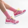 DREAM PAIRS Boys Girls Shoes Kids DuraPlay Tennis Footwear Non Slip Athletic Running Walking Lightweight Lace Up Sneakers for Little/Big Kid(Pink/Hot Pink)