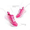 DREAM PAIRS Boys Girls Shoes Kids Tennis Athletic Running Footwear Lace Up Walking DuraPlay Breathable Lightweight Sneakers for Little/Big Kid(Hot Pink)