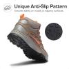 DREAM PAIRS Kids Shoes Hiking Boots Boys Girls High-Top Shoes Outdoors DuraPlay Lace-Up Lightweight Hiking Sneakers(Brown/Orange)
