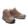 DREAM PAIRS Kids Shoes Hiking Boots Boys Girls High-Top Shoes Outdoors DuraPlay Lace-Up Lightweight Hiking Sneakers(Brown/Orange)