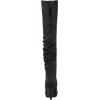 DREAM PAIRS Women’s HIGHPLAT Black Chunky Thigh High Over The Knee High Heel Boots(Sarah-black)