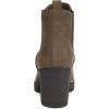 DREAM PAIRS Women’s High Chunky Heel Chelsea Ankle Boots Slip On Elastic Fall Heeled Booties Shoes(Brown/Pu)