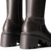 DREAM PAIRS Women’s Knee High Boots, Platform Over The Knee High Chunky Heel Fashion Boots for Women(Brown-pu)