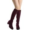 DREAM PAIRS Women’s Knee High Stretchy Fashion Boots(Burgundy)